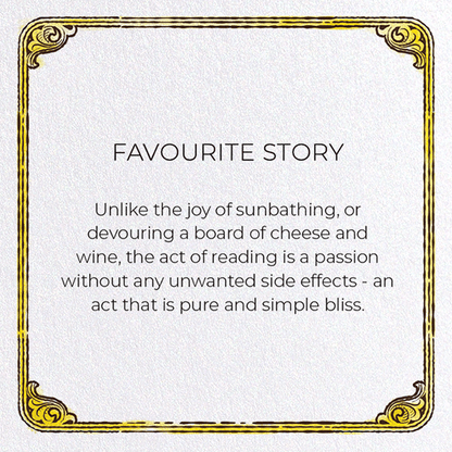 FAVOURITE STORY: Victorian Greeting Card