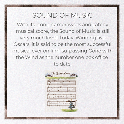 SOUND OF MUSIC: Victorian Greeting Card