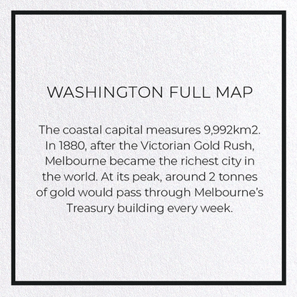 MELBOURNE FULL MAP: 8xCards