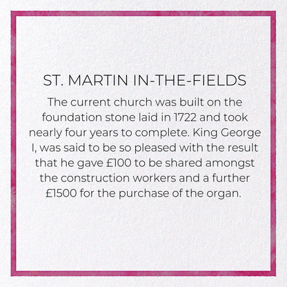 ST. MARTIN IN-THE-FIELDS