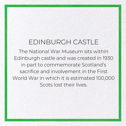 EDINBURGH CASTLE