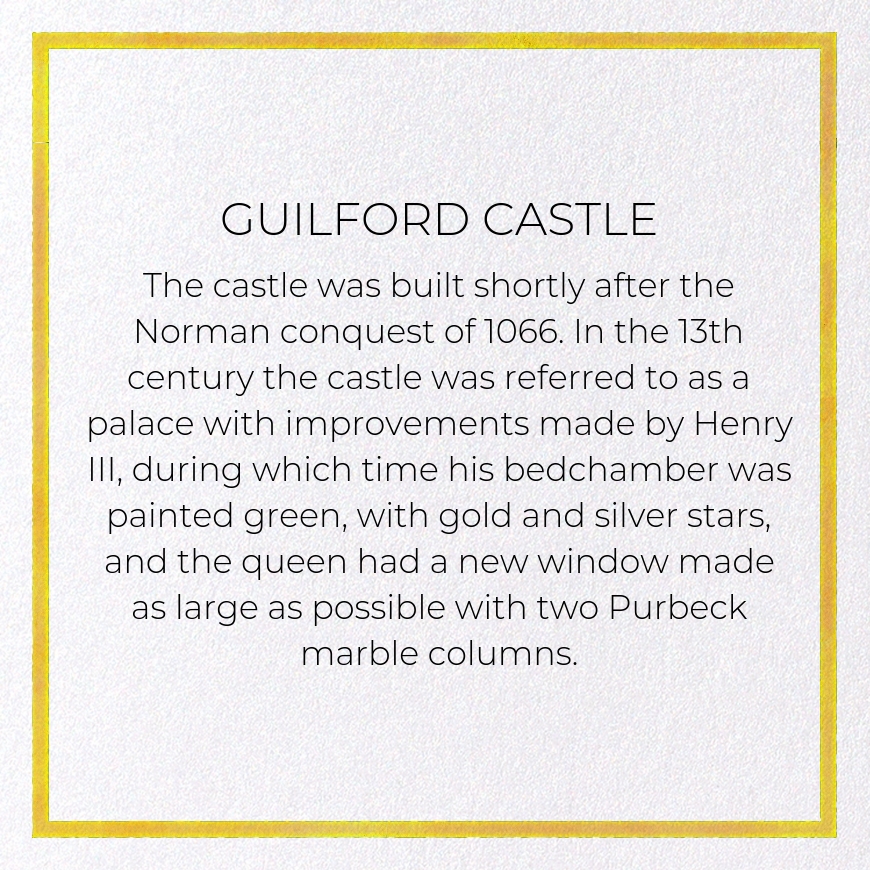 GUILFORD CASTLE