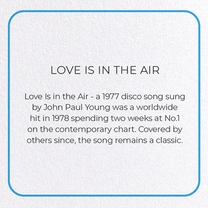 LOVE IS IN THE AIR: Photo Greeting Card