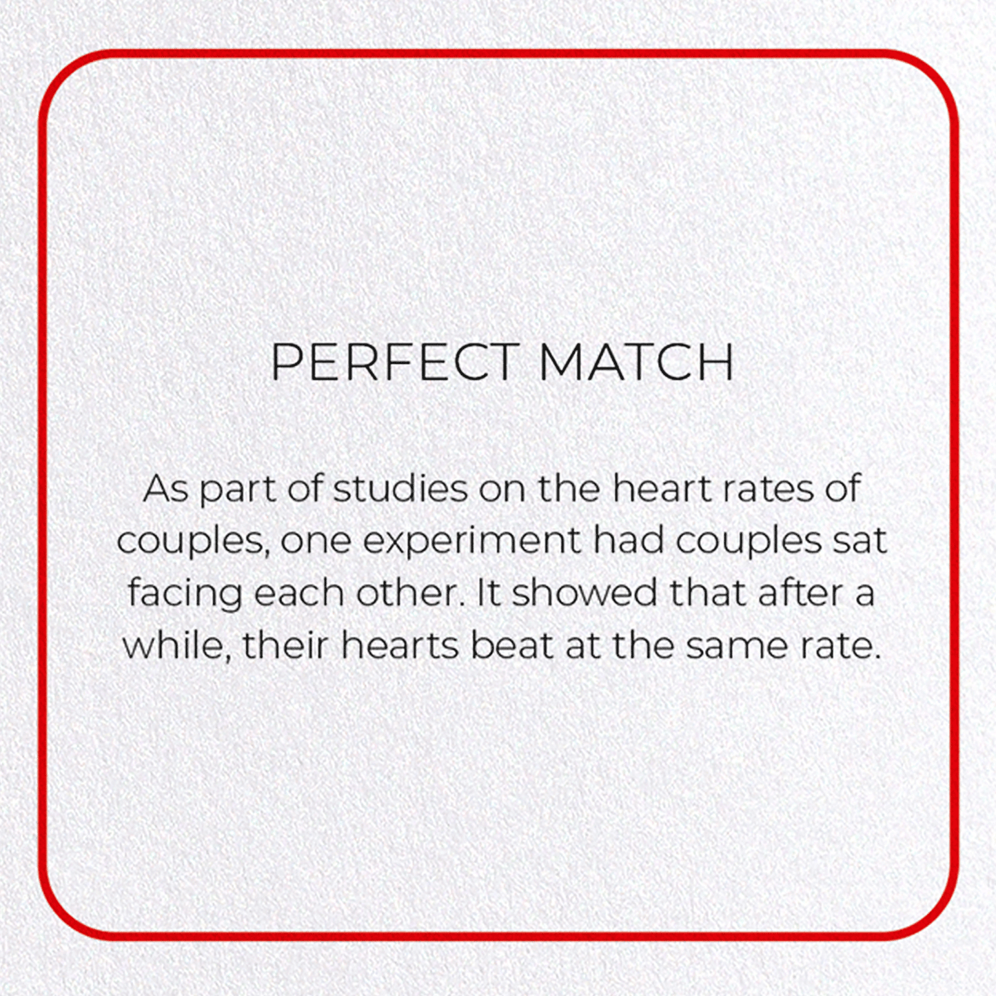 PERFECT MATCH: Photo Greeting Card