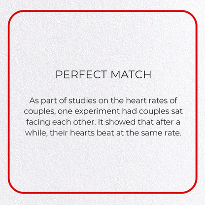 PERFECT MATCH: Photo Greeting Card