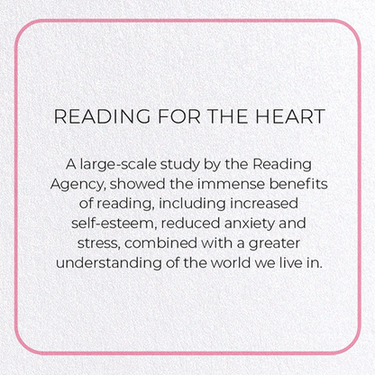 READING FOR THE HEART: Photo Greeting Card