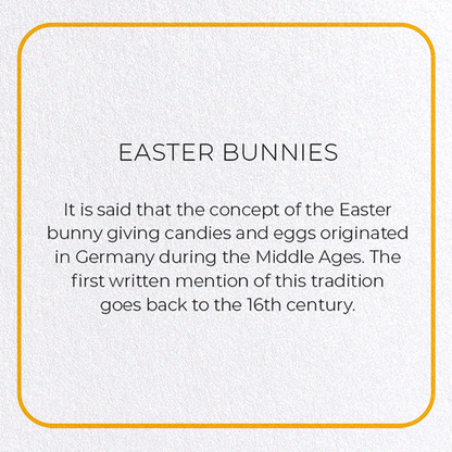 EASTER BUNNIES: Photo Greeting Card