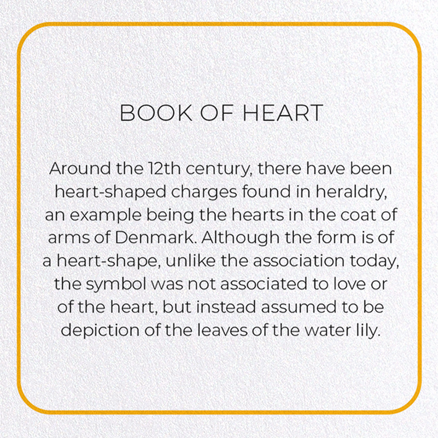 BOOK OF HEART: Photo Greeting Card