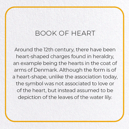 BOOK OF HEART: Photo Greeting Card