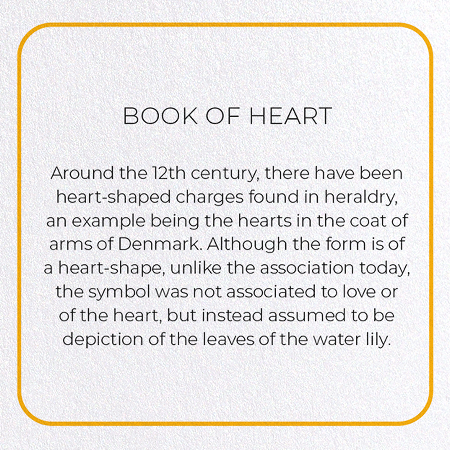 BOOK OF HEART: Photo Greeting Card
