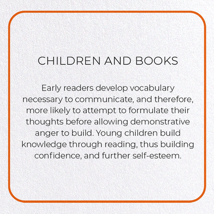 CHILDREN AND BOOKS: Photo Greeting Card