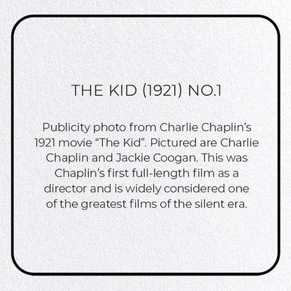 THE KID (1921) NO.1: Photo Greeting Card