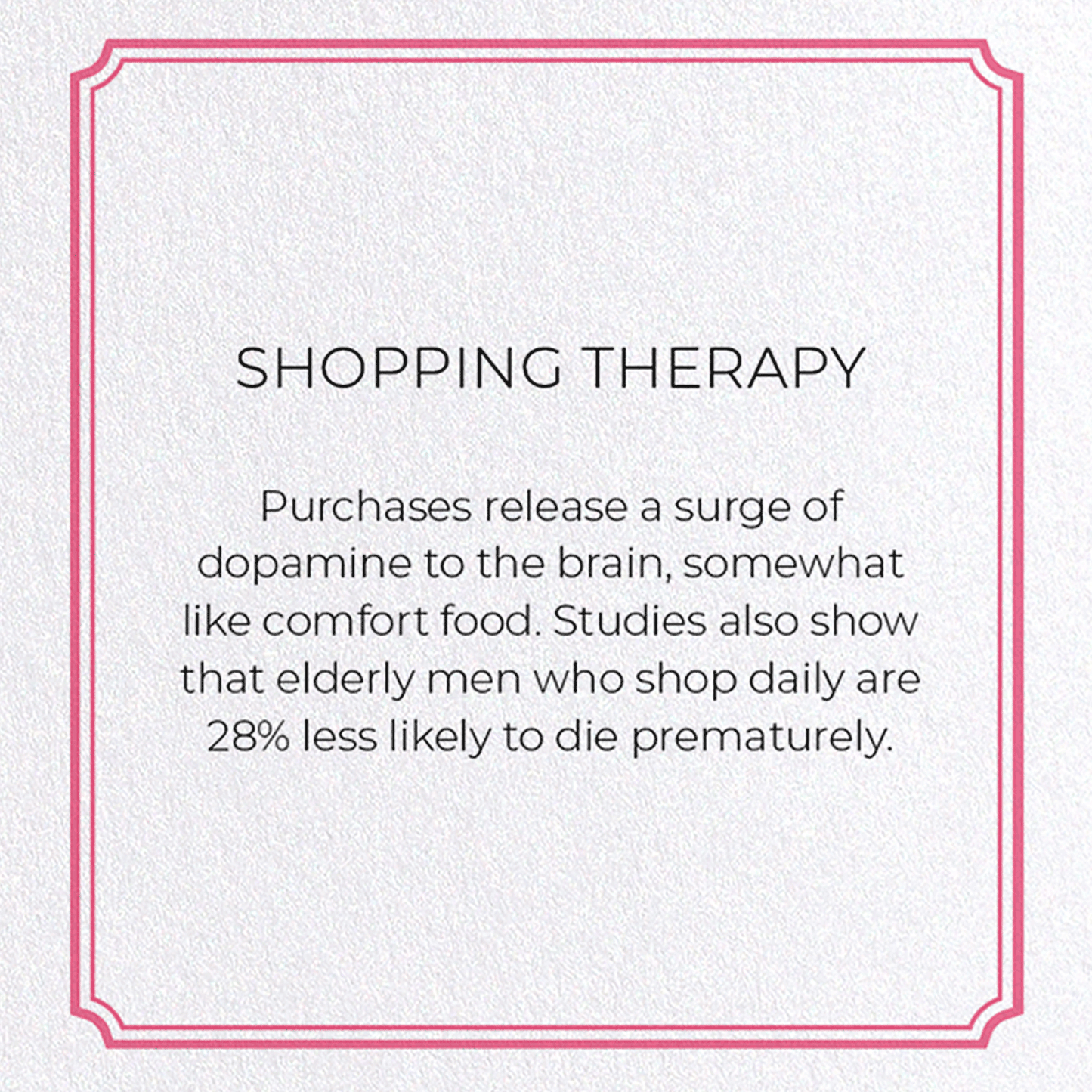 SHOPPING THERAPY: Vintage Greeting Card
