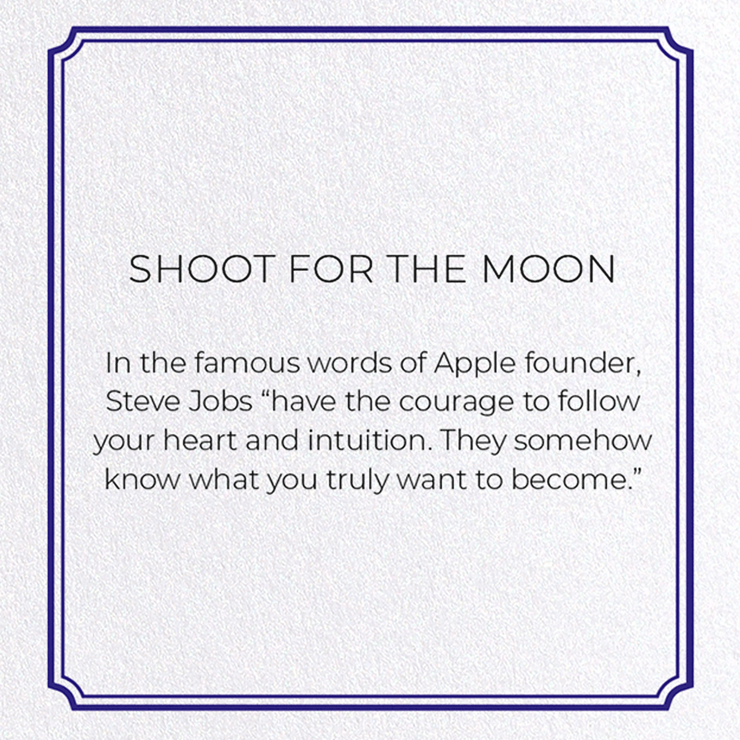 SHOOT FOR THE MOON: Vintage Greeting Card