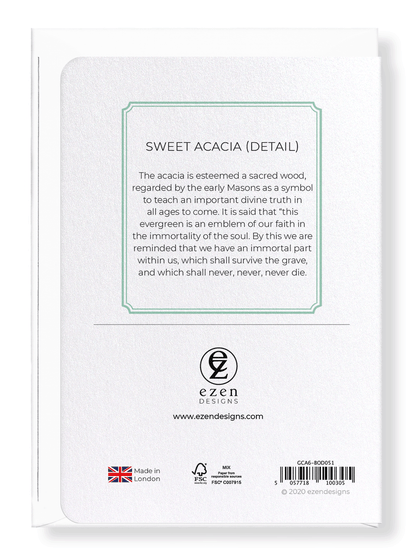 SWEET ACACIA: Botanical Greeting Card