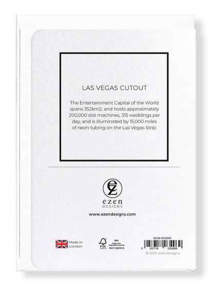 LAS VEGAS CUTOUT: 8xCards