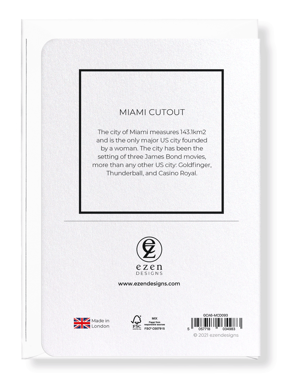 MIAMI CUTOUT: 8xCards