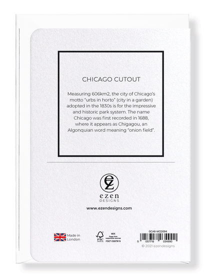 CHICAGO CUTOUT: 8xCards