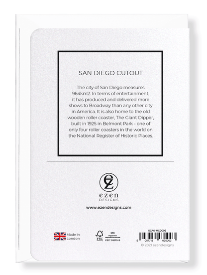SAN DIEGO CUTOUT: 8xCards