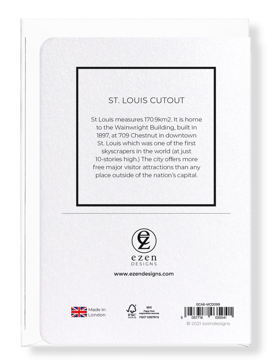 ST. LOUIS CUTOUT: 8xCards