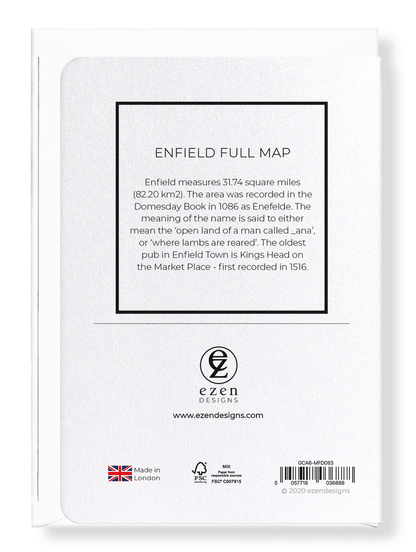 ENFIELD FULL MAP: 8xCards
