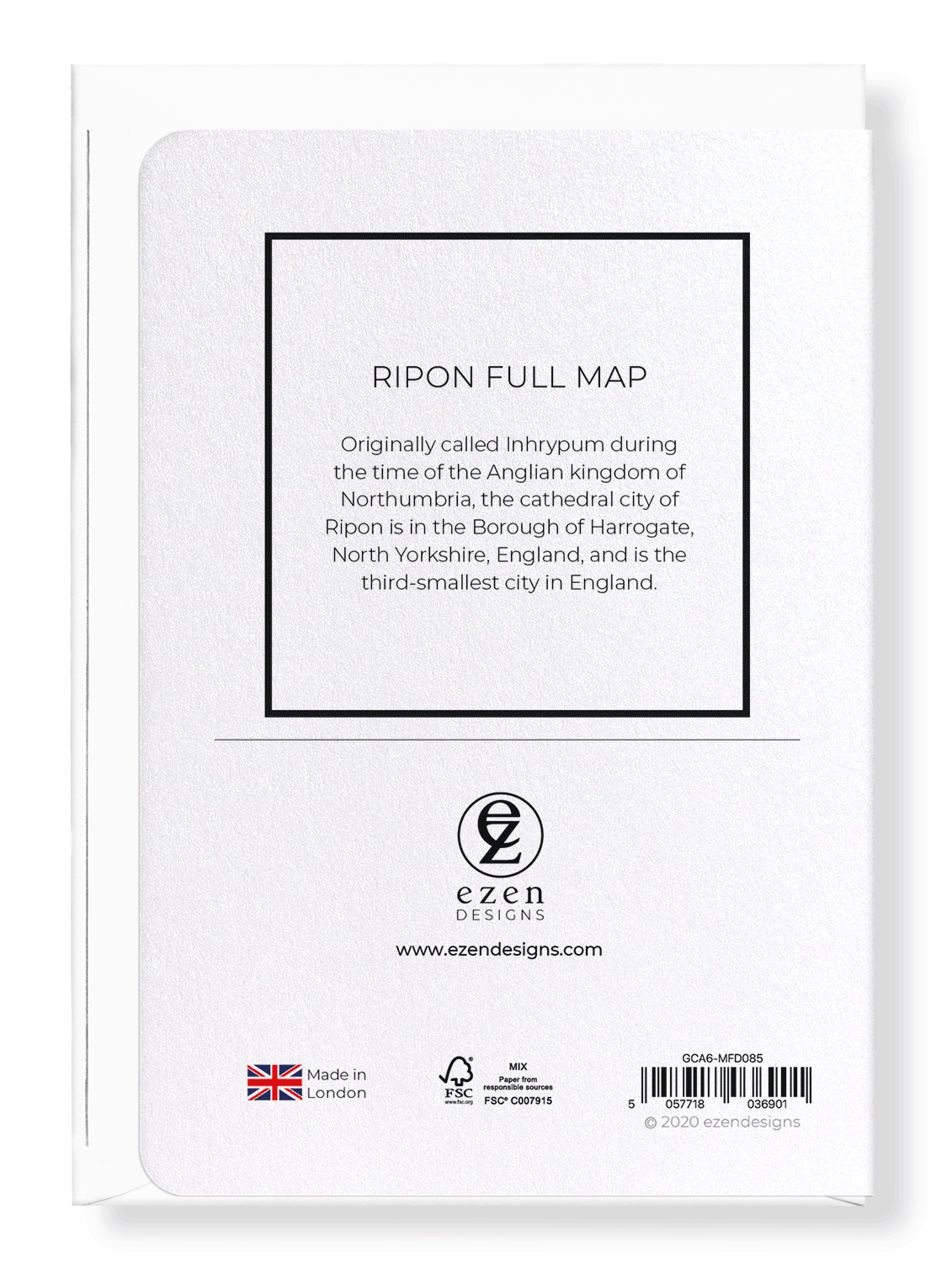 RIPON FULL MAP: 8xCards