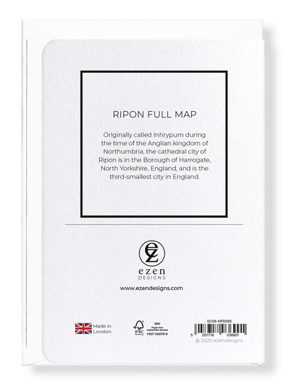 RIPON FULL MAP: 8xCards