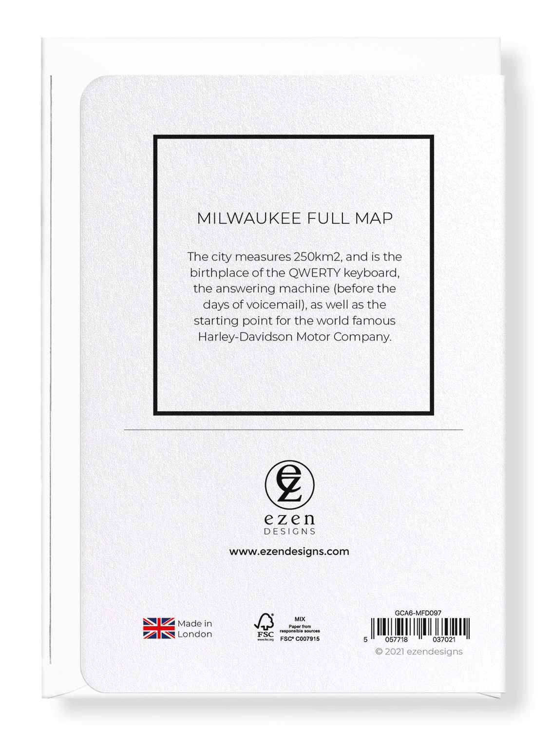 MILWAUKEE FULL MAP: 8xCards