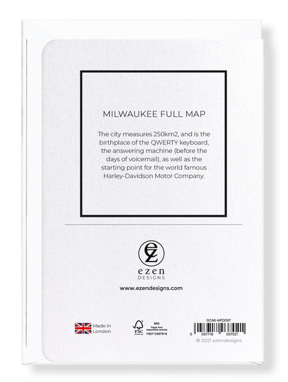 MILWAUKEE FULL MAP: 8xCards