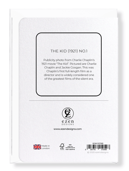 Ezen Designs - The Kid (1921) No.1 - Greeting Card - Back