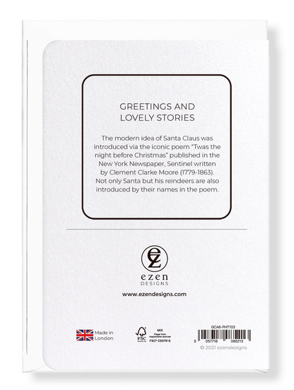 Ezen Designs - Greetings and lovely stories - Greeting Card - Back