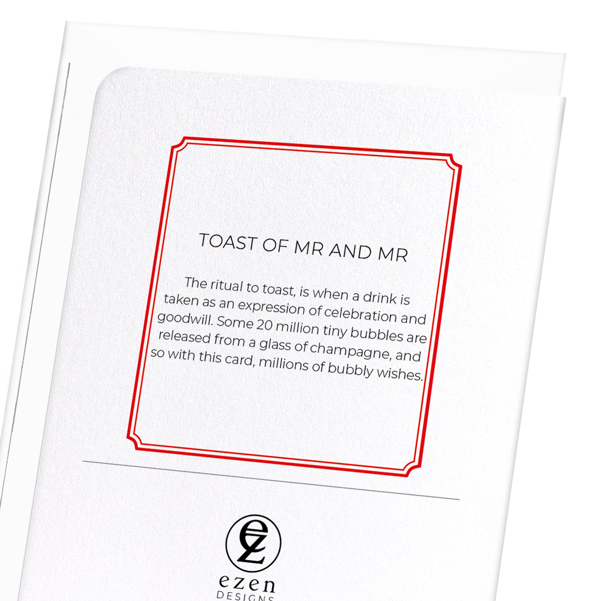 TOAST OF MR AND MR: 8xCards