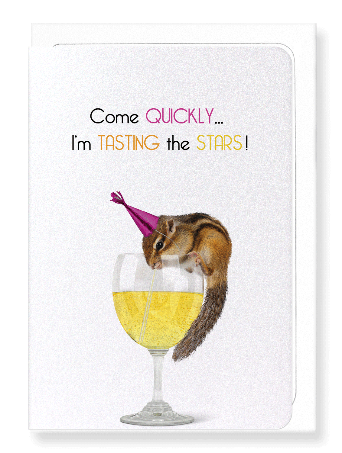 Ezen Designs - Tasting the stars - Greeting Card - Front