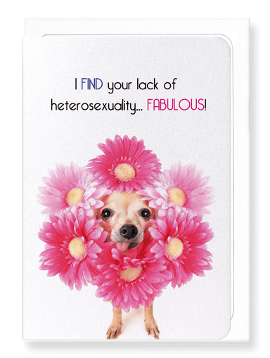 Ezen Designs - I find you fabulous - Greeting Card - Front