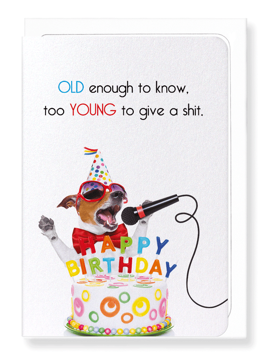 Ezen Designs - Age of perfection - Greeting Card - Front