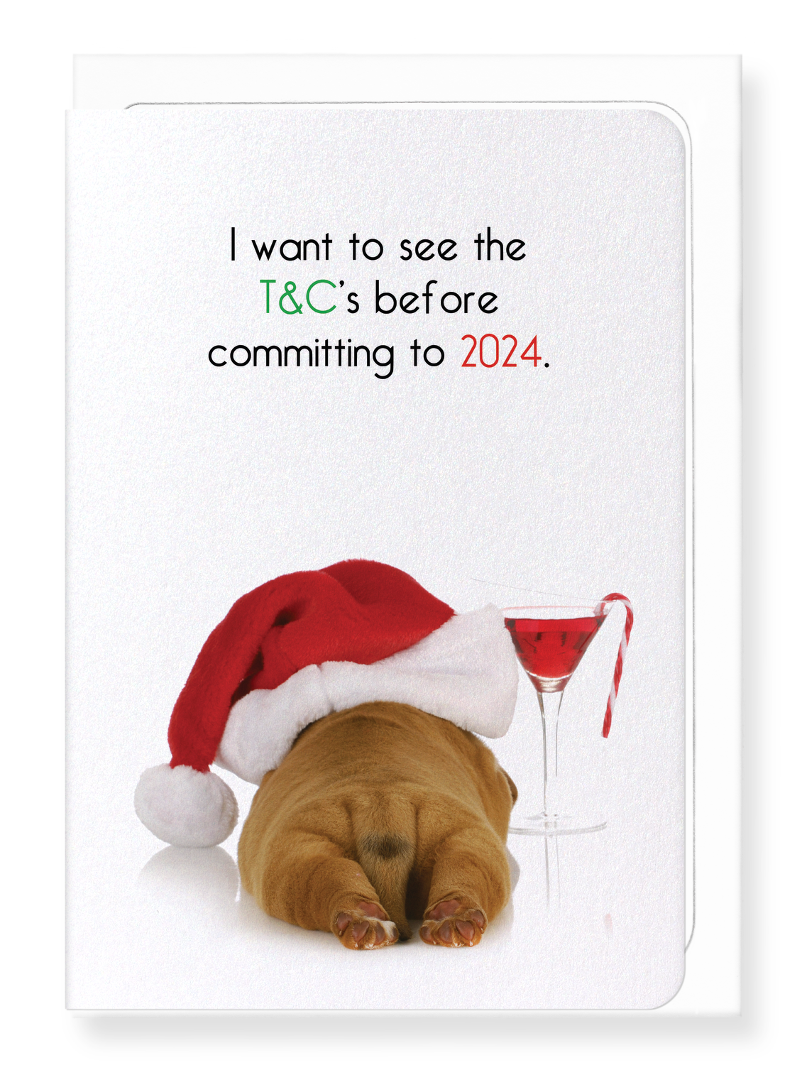 Ezen Designs - Thinking about 2024 - Greeting Card - Front
