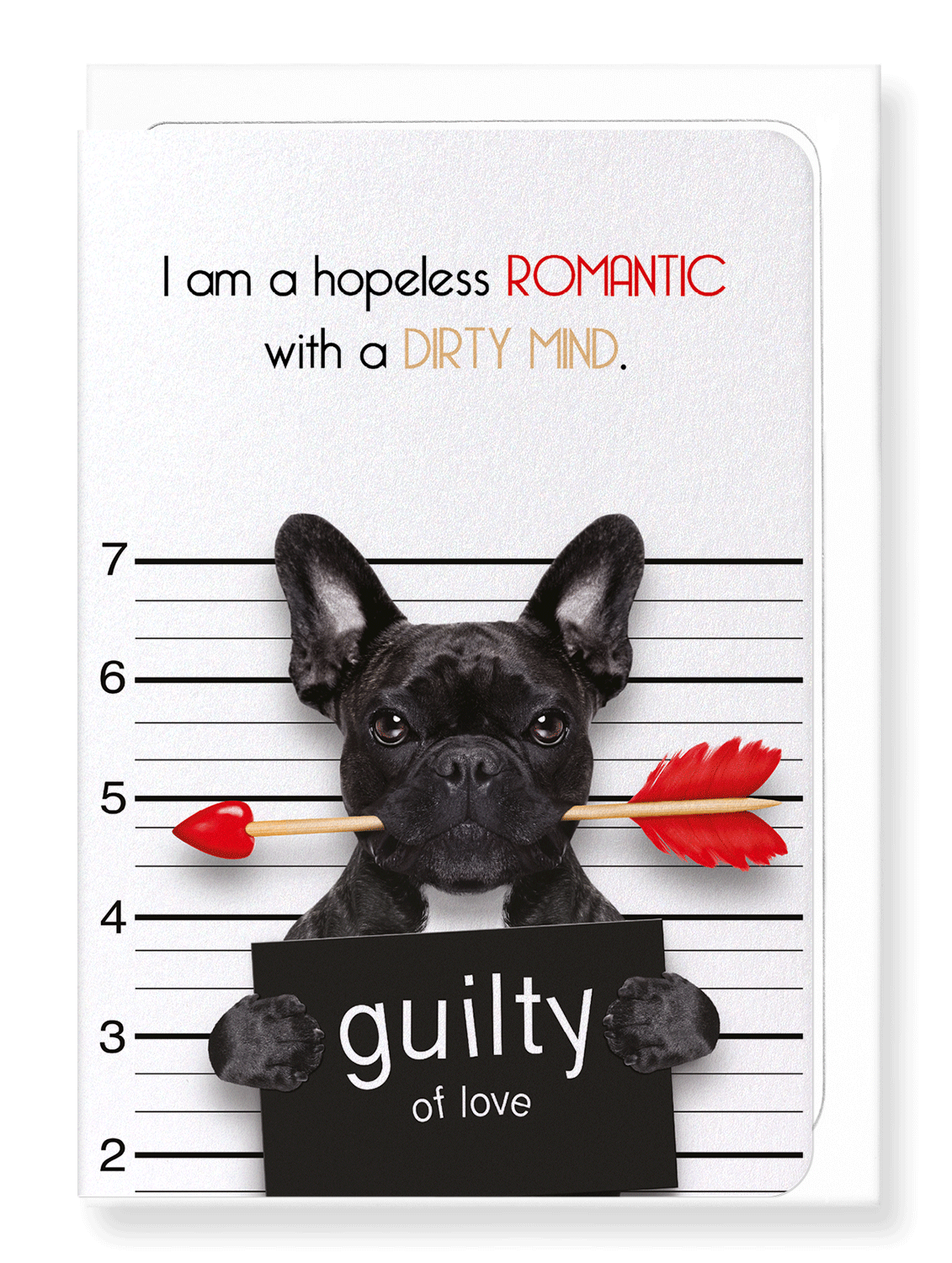 Ezen Designs - Hopeless romantic - Greeting Card - Front