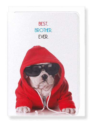 Ezen Designs - Best brother ever - Greeting Card - Front