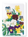 Ezen Designs - Bunch of pansies (detail) - Greeting Card - Front