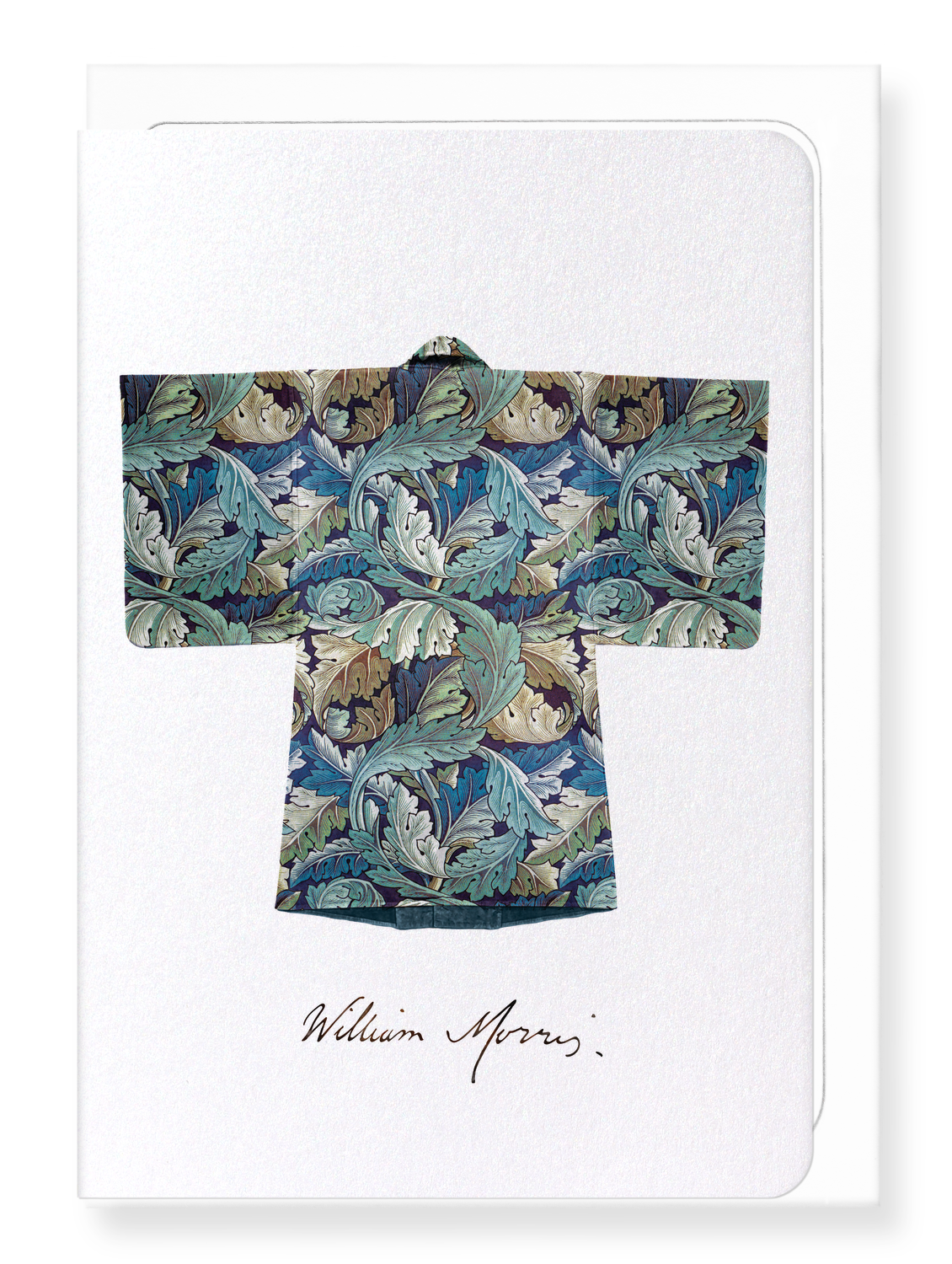 Ezen Designs - Acanthus Grapes Kimono - Greeting Card - Front