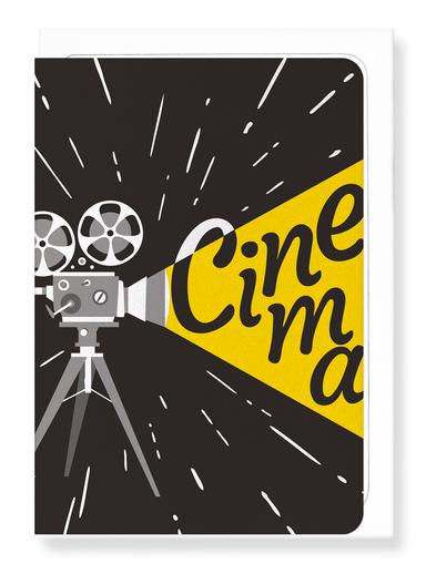 Ezen Designs - Cinema in print - Greeting Card - Front