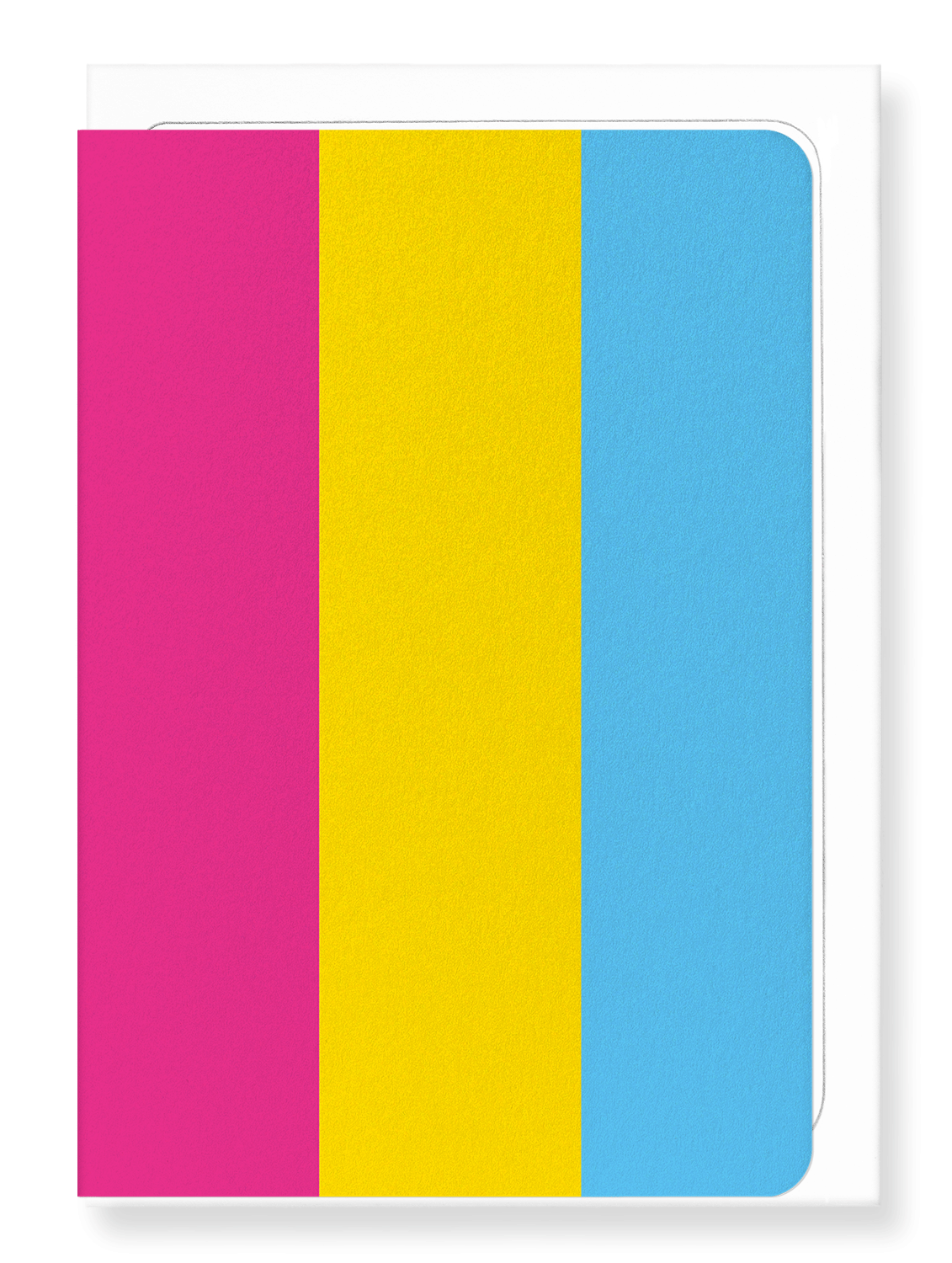 Ezen Designs - Pansexual pride flag - Greeting Card - Front