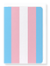 Ezen Designs - Transgender pride flag - Greeting Card - Front