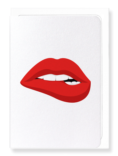 Ezen Designs - Lips - Greeting Card - Front