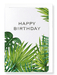 Ezen Designs - Birthday palm - Greeting Card - Front