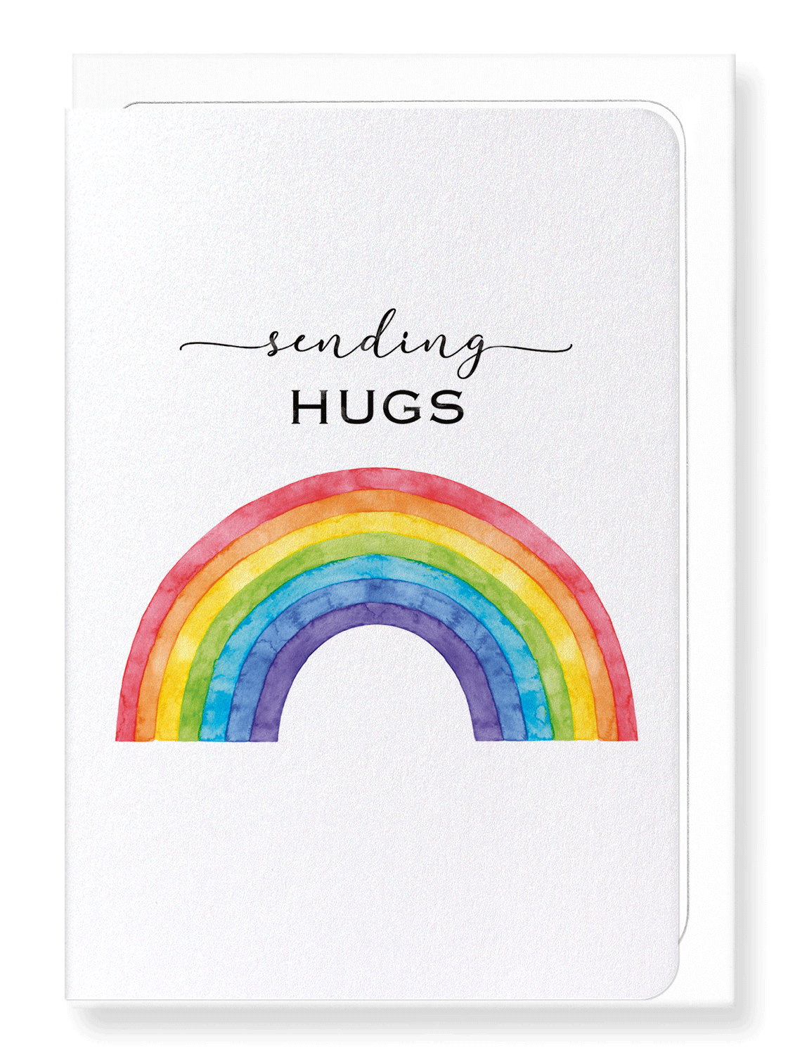 Ezen Designs - Sending hugs - Greeting Card - Front