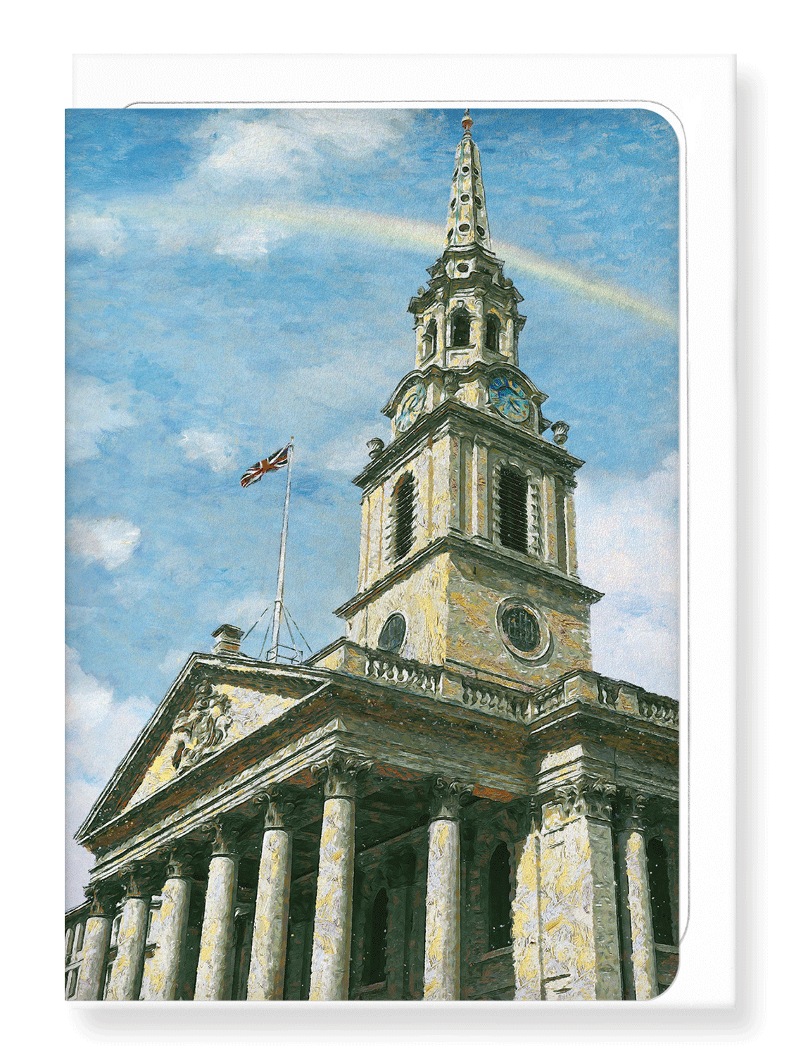 Ezen Designs - St Martin's in the fields - Greeting Card - Front