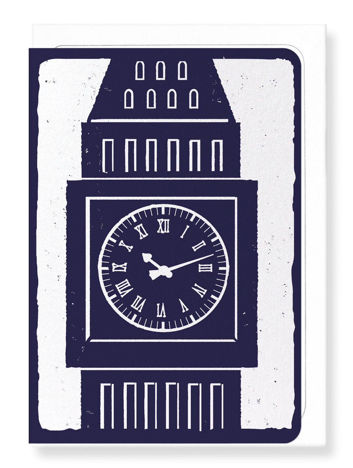 Ezen Designs - Face of the great clock - Greeting Card - Front