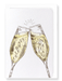Ezen Designs - Celebrate with champagne - Greeting Card - Front