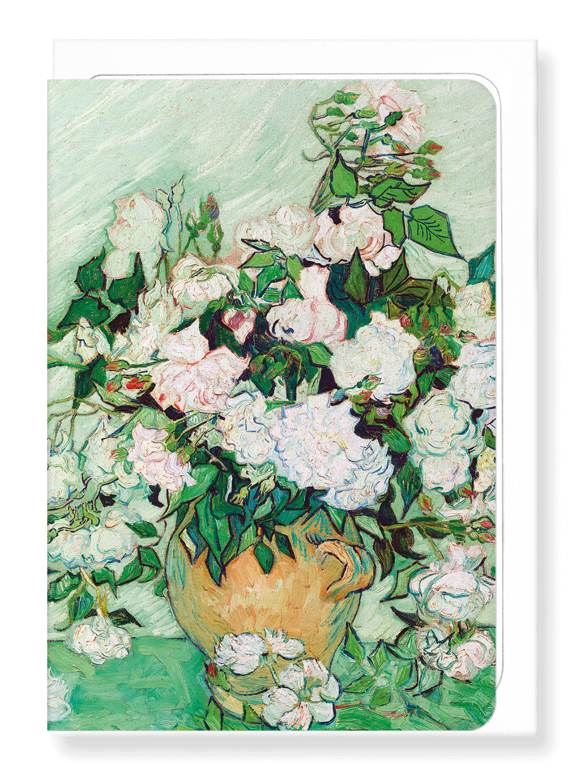Ezen Designs - Roses (1890) - Greeting Card - Front